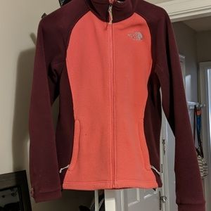 North face jacket fleece